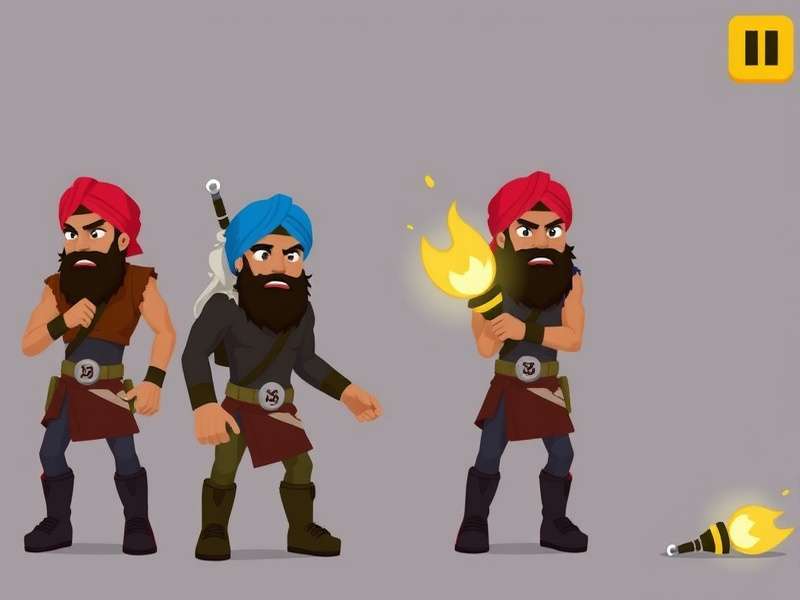 Turban Tossers Gameplay Screenshot